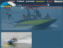 Tablet Screenshot of bigwavecraigs.com